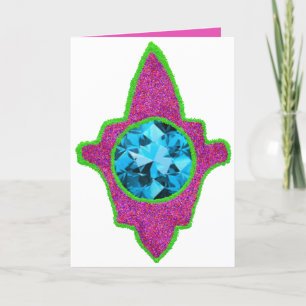 Gnistrande hamsa Eid Helgkort