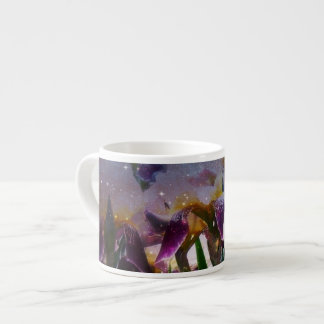 Gnistrande iris espressomugg