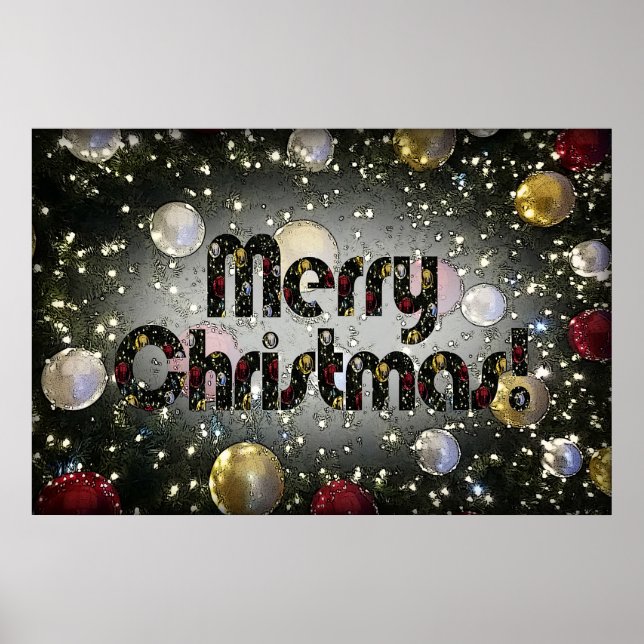 Gnistrande jul poster (Framsidan)