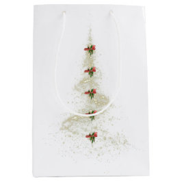 Gnistrande julgran presentpåse