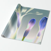 Gnistrande lila blomsterdesign