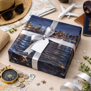 Gnistrande Manhattanljus Presentpapper