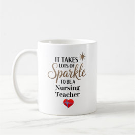 Gnistrande present till sjuksköterskelärare kaffemugg