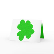 Gnistrande shamrock lyckoklöver St. Patricks dag