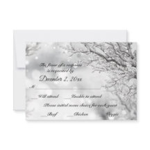 Gnistrande snö och is Vinter RSVP + Meny