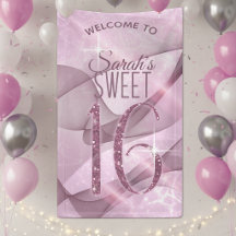 Gnistrande virvlar Sweet Sixteen orkidé rosa ID652