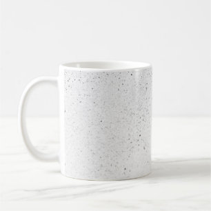 Gnistrande vit sand kaffemugg