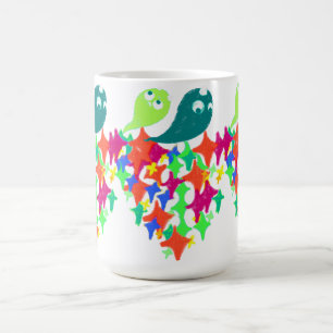 Gnistrande Yeti-monster Kaffemugg