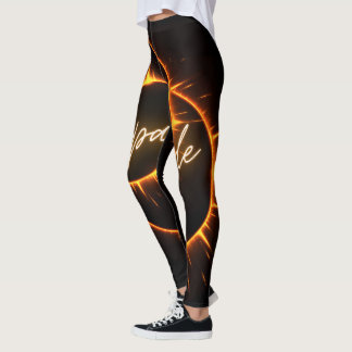 Gnistrans utformning leggings