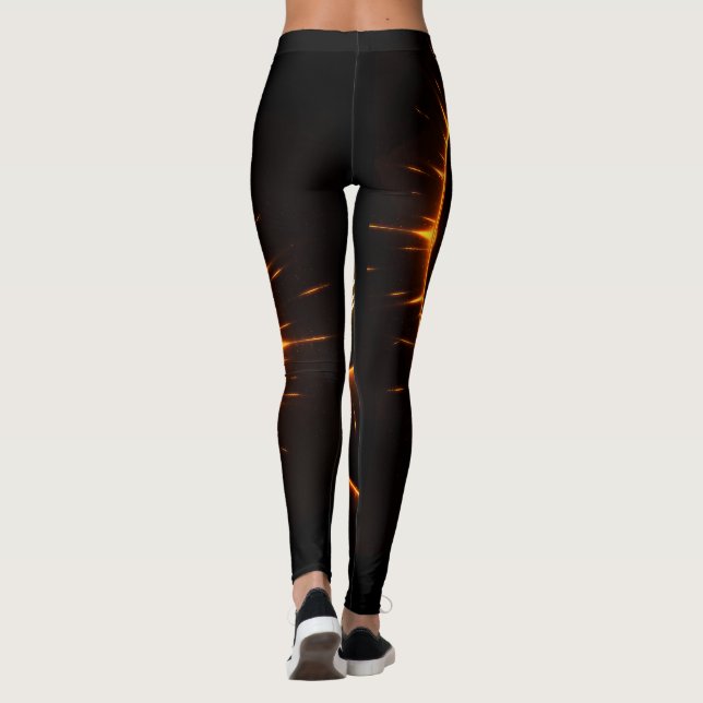 Gnistrans utformning leggings (Baksida)