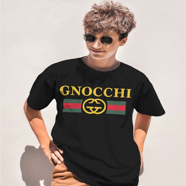 Gnocchi rolig mat Designerlogotyp Trendig t-shirt (Gnocchi ,oversize vintage, Sweatshirt,Gnocchi Vintage Parody T Shirt,Gnocchi Designer, Gang eat pas
)
