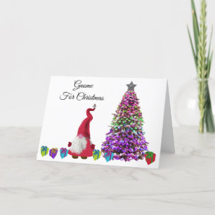 Gnoel the Scandi Gnome - Gnome for jul Helgkort
