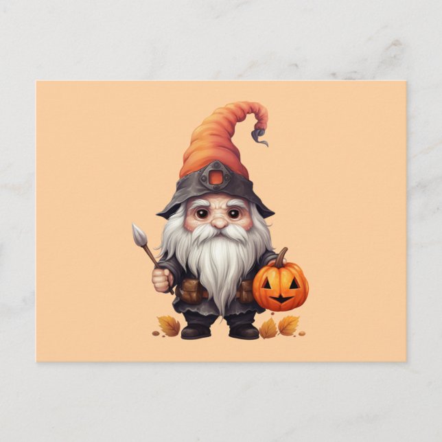 Gnom gnome vykort (Framsida)