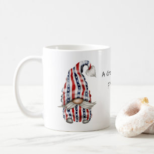Gnom i stenar i Rand kläder Kaffemugg