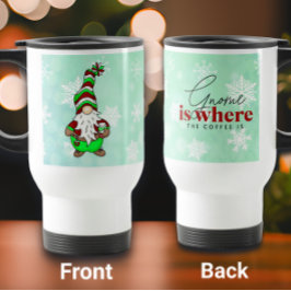 Gnome är där kaffet är | Cute-jul Resemugg