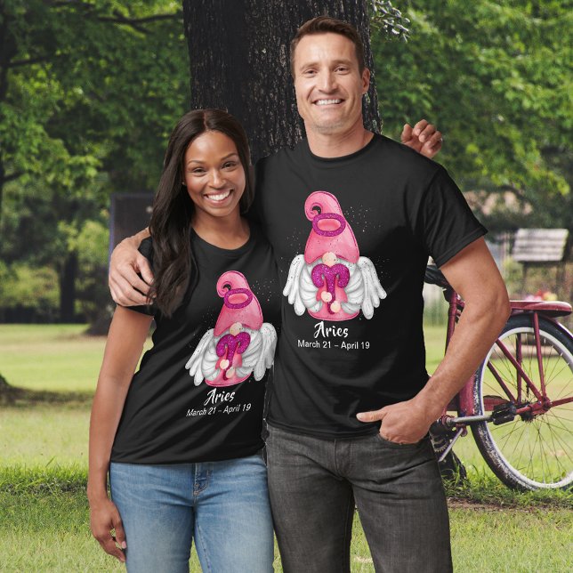 Gnome Aries Zodiac Astrology Sign Angel Unisex T Shirt (Gnome Aries Zodiac Astrology Sign Angel Unisex T-Shirt)