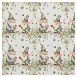 Gnome Barista St. Patrick Grönt Coffee Tyg