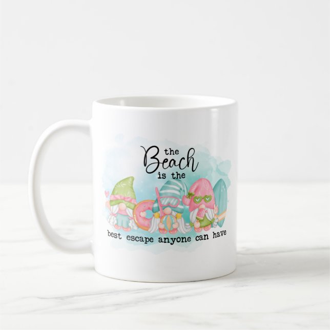Gnome Beach Kaffemugg (Vänster)