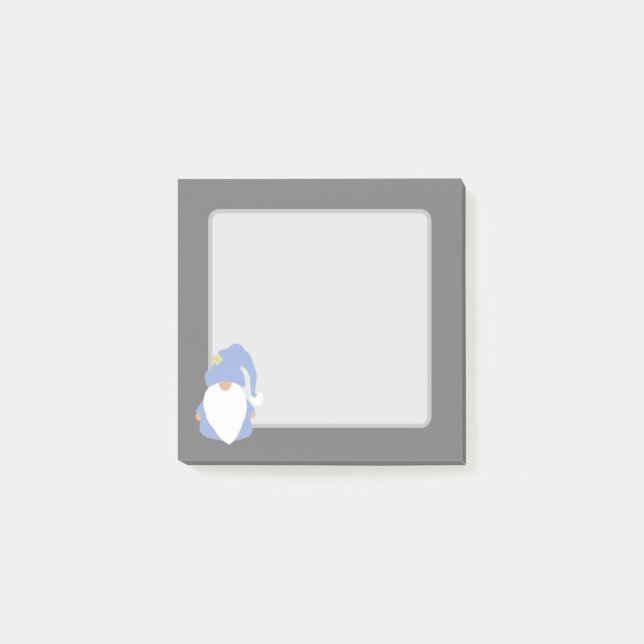 Gnome - Blue Post-it Block (Framsida)