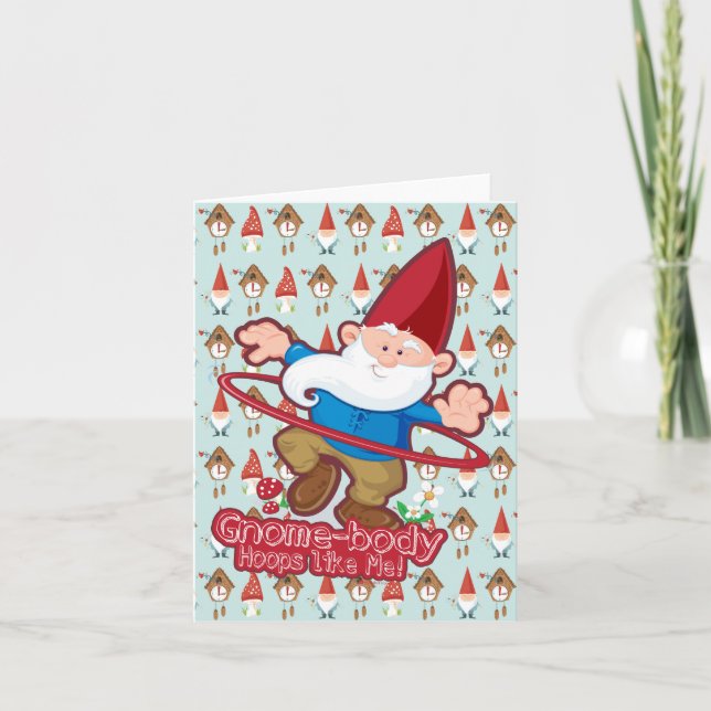 Gnome-body: Greeting Card Kort (Framsida)