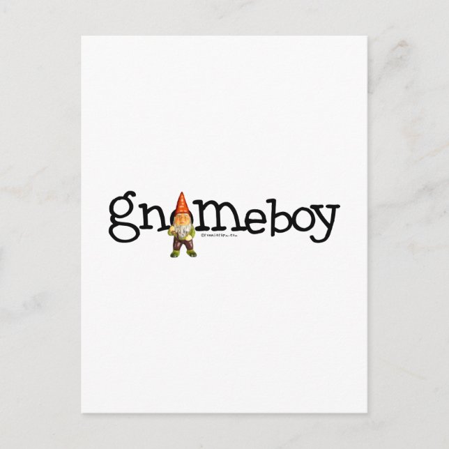 Gnome Boy Vykort (Framsida)