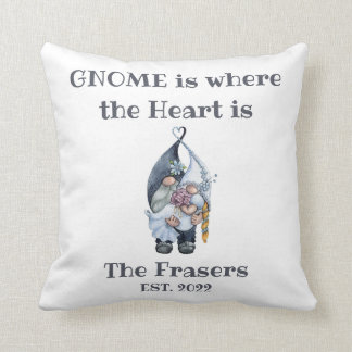 Gnome Bröllop Dekorativ kudde