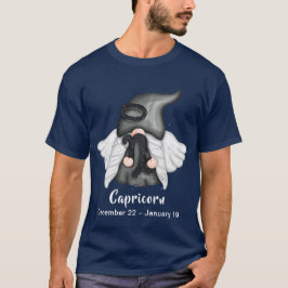 Gnome Capricorn Zodiac Astrology Sign Angel Unisex T Shirt