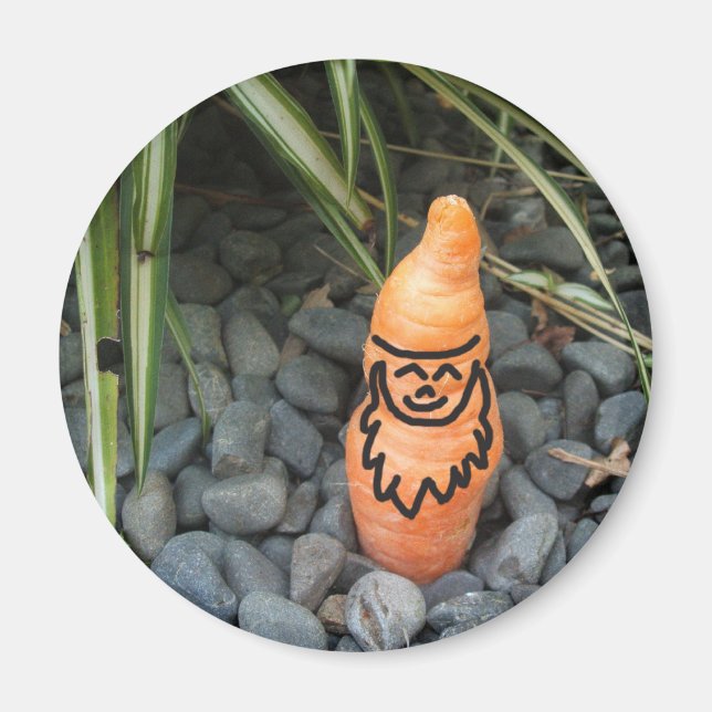 Gnome Carrot Magnet (Framsidan)
