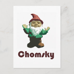 Gnome Chomsky Vykort
