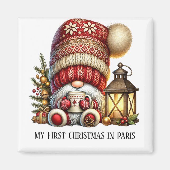 Gnome Christmas Coco Long Magnet (Framsidan)