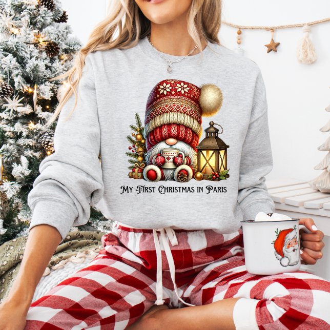 Gnome Christmas Coco Sweatshirt T Shirt (Lovely Gnome Christmas Sweatshirt for her. )