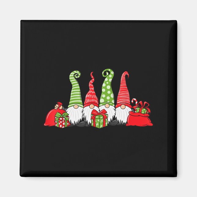 Gnome Christmas  Magnet (Framsidan)