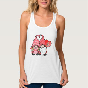 Gnome Couple Linne Med Racerback