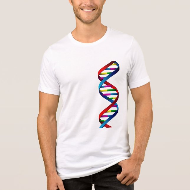 Gnome DNA Sequence T-shirt Design (Framsida)