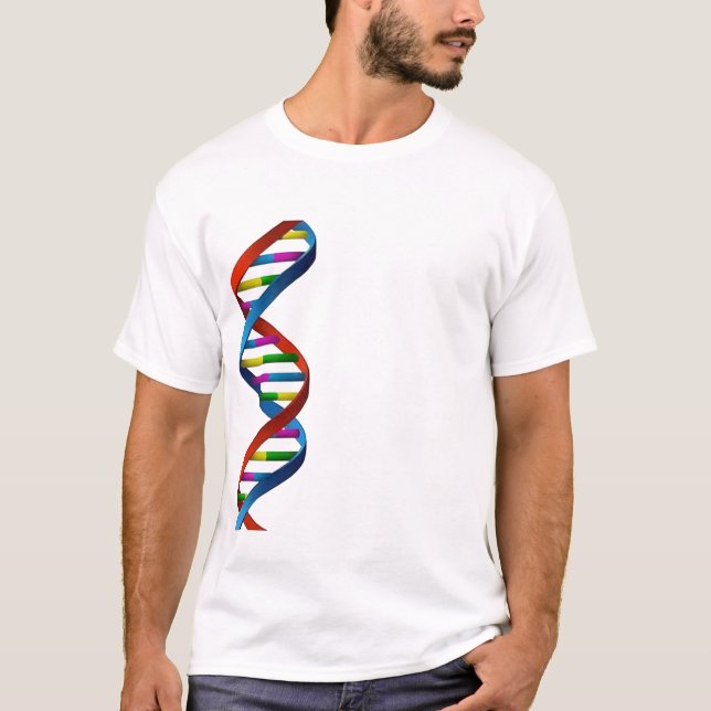 Gnome DNA Sequence T-Shirt - Science Humor Design (Framsida)