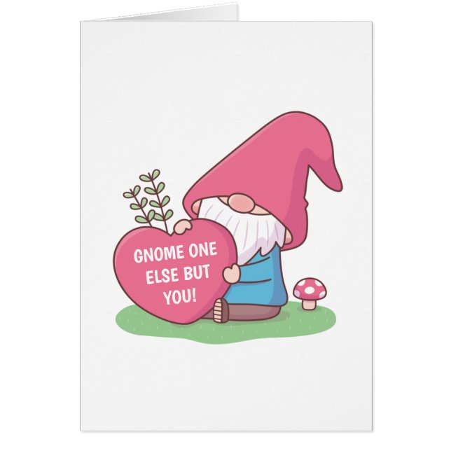 Gnome en annan, men Lycklig-årsdagen Hälsningskort (Framsidan)