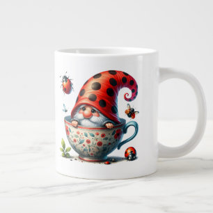 Gnome - Extra-storkat kaffe mugg Jumbo Mugg
