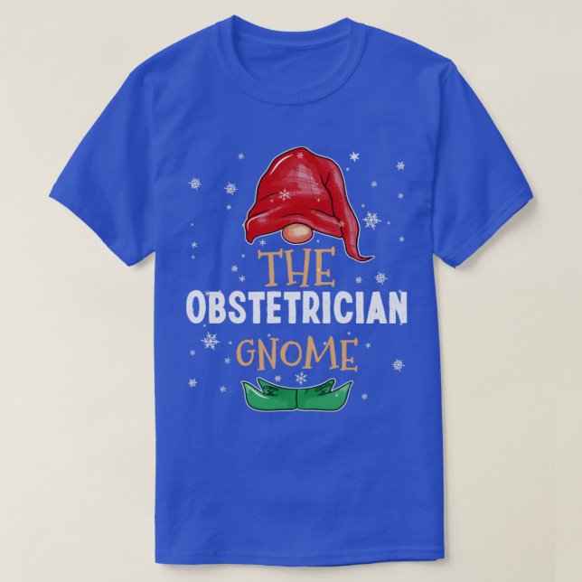 Gnome-familjen matchande jul O T Shirt (Design framsida)