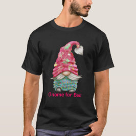 Gnome for Bed Unicorn Hat Blommigt PJs Unisex T Shirt
