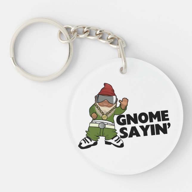 Gnome för GnomeSayin rolig bylte (Framsidan)