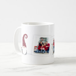 Gnome för Helgdagar/julfotokollage Kaffemugg