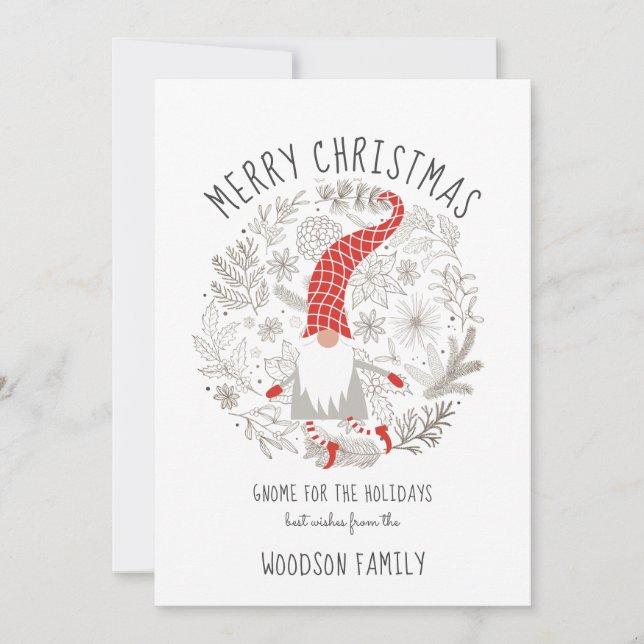 Gnome för Helgdagarna Elf-julklet (Framsida)
