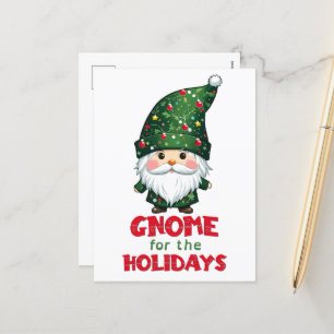 Gnome för Helgdagarna - fin och god jul Helg Vykort