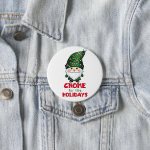 Gnome för Helgdagarna - fin och god jul Knapp