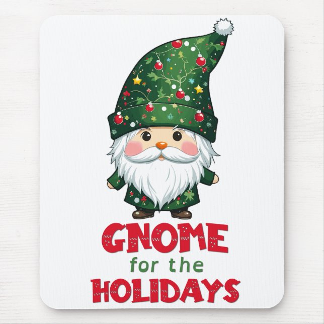 Gnome för Helgdagarna - fin och god jul Musmatta (Framsidan)