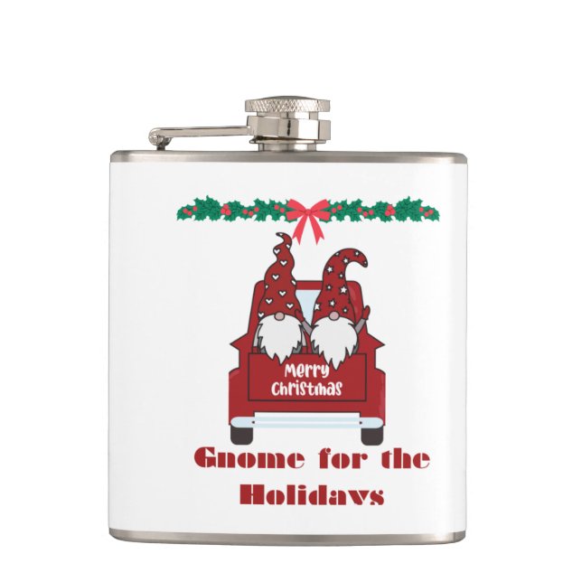 Gnome för Helgdagarna på en Fickplunta (Framsidan)