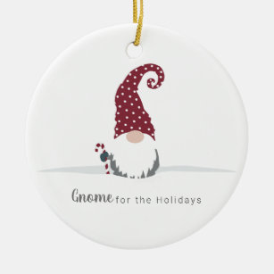 Gnome för Helgdagarna Scandinavian Design Julgransprydnad Keramik