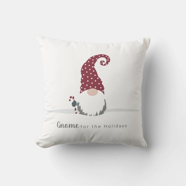 Gnome för Helgdagarna Scandinavian Design Kudde (Framsida)