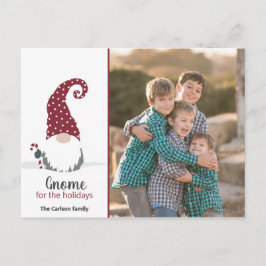 Gnome för Helgdagarna Scandinavian Tomte design Vykort