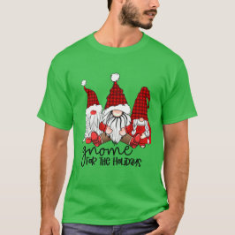 Gnome för helgdagarna, söt t shirt